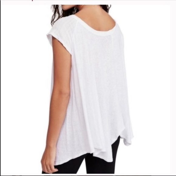 Free People Keep It Casual Tee size Medium - Picture 4 of 5